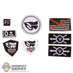 Insignia: DamToys 8 Piece Patch Set