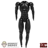 Figure: Ekuaz Toys 1/12 Base Black Male Body w/ Pegs