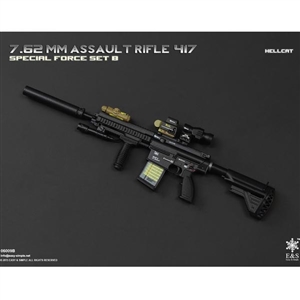 Rifle Set: Easy & Simple 7.62mm Assault Rifle 417 Hellcat (06009B)