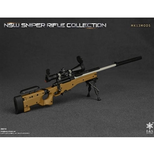 Rifle Set: Easy & Simple NSW Sniper Rifle MK13MOD5 (ES-06010C)
