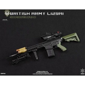 Rifle Set: Easy & Simple Green Wolf Gear Sniper British Rifle L129A1