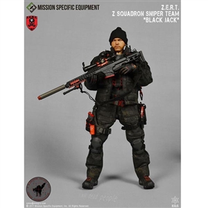 Boxed Figure: E&S Z.E.R.T. Urban Sniper Z Squadron Sniper Team "Black Jack" (XP004)