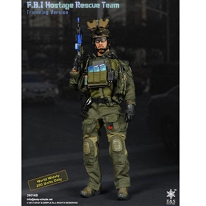 Boxed Figure: E&S F.B.I. Hostage Rescue Team Training Version (ES-26014B)