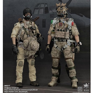 Boxed Figure: E&S Tier 1 SMU Part VI Tandem HALO Jumper Pack (5th Anniversary) (ES-26021T)