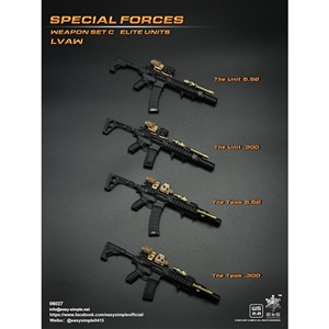Weapon Set: ES Special Forces Elite Units LVAW (ES-06027)