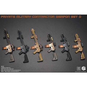 Weapon Set: Easy Simple Private Military Contractor Weapon Set D (ES-06036)