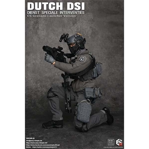 Boxed Figure: Easy Simple Dutch Dienst Speciale Interventies CS Grenade Launcher Version (26058R-B)