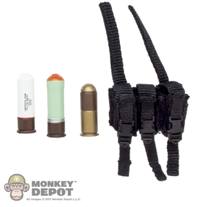 Ammo: Easy & Simple Triple Grenade Pouch w/Grenades