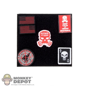 Insignia: Easy & Simple Black Jack Patch Set