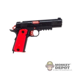Pistol: Easy & Simple 1911 w/Red Grips