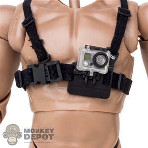 Camera: Easy & Simple GoPro Camera w/Chest Harness & Mounting Plate