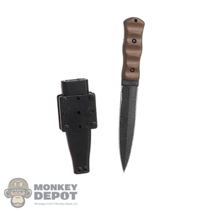 Knife: Easy & Simple W.Knives II Tactical Dagger w/Molded Sheath