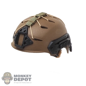 Helmet: Easy & Simple Mens Exfil Carbon Helmet w/War Bungees