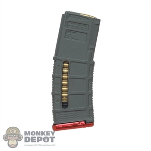 Ammo: Easy & Simple Grey + Red PMag