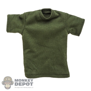 Shirt: Easy & Simple Mens Green T-Shirt