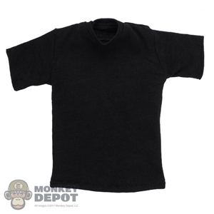 Shirt: Easy & Simple Mens Black T-Shirt