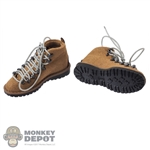 Boots: Easy & Simple Mens Tan Mountain Light Boots