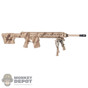 Rifle: Easy & Simple Desert Camo M110 Rifle w/Bipod