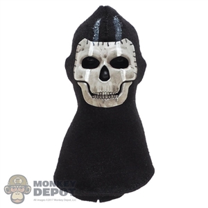 Mask: Easy & Simple Black Skull Balaclava