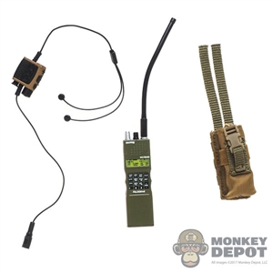 Radio: Easy & Simple PRC-152 w/Quiet Pro Headset + PTT and Pouch
