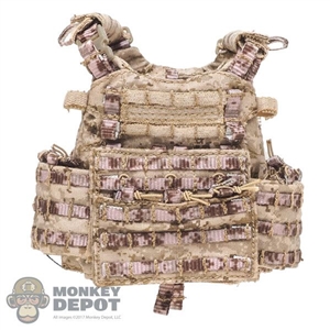 Vest: Easy & Simple Mens AOR1 Aero Assault Basic Armor Carrier