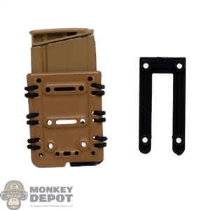 Ammo: Easy Simple 7.62 SCAR Mag w/Hard Shell Holster