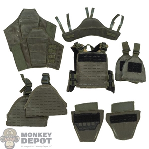 Vest: Easy Simple Mens Laser Cut Vest w/Multiple Panels