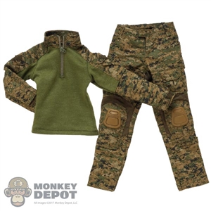 Uniform: Easy Simple Mens MARPAT Woodland G3 Combat Uniform