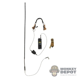 Radio: Easy Simple PRC-148 w/COMTAC3 Headset + Antenna Extension Cable