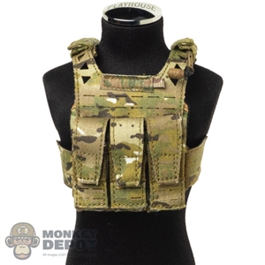 Vest: Easy Simple Mens FAST Ultralite Laser Cut Plate Carrier (Camo)