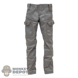 Pants: Easy Simple Mens Tactical Grey Pants