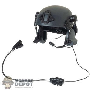 Helmet: Easy Simple Mens EXFIL Ballistic w/Comtac 3 Headset