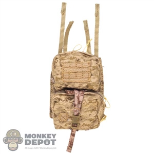 Panel: Easy Simple Assault Pack Panel w/Pouches (MOLLE)