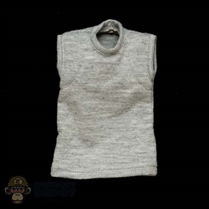 Shirt: Easy Simple Mens Heathered Grey T-Shirt w/Padding