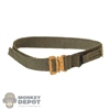 Belt: Easy & Simple Mens OD Green Cobra Riggers Belt