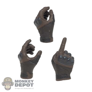 Hands: Easy Simple Mens Molded M-Pact3 Tactical Gloved Hands