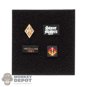 Insignia: Easy Simple 4 Piece Patch Set