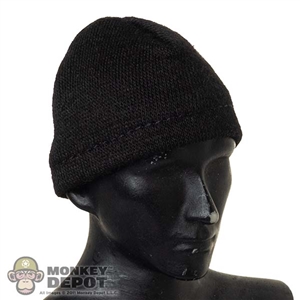 Hat: Easy Simple Mens Black Cold Cap