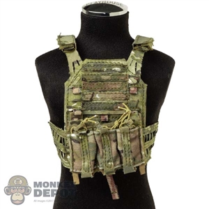 Vest: Easy Simple Mens 6094 G3 V2 Plate Carrier w/Triple Ammo Flap (Camo)