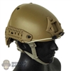 Helmet: Easy Simple Mens Grey Ballistic Helmet