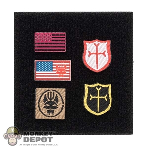 Insignia: Easy Simple 5 Piece Patch Set