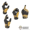 Hands: Easy Simple Mens Molded PIC Tactical Glove Set