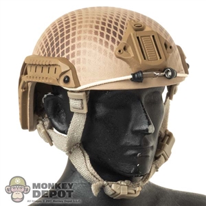 Helmet: Easy Simple Mens Maritime Cut Helmet w/Shroud