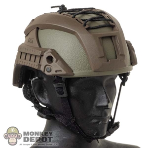 Helmet: Easy Simple Mens High Cut w/Accessory Rails