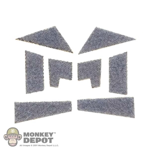 Tool: Easy Simple 8 Piece Grey Velcro Set