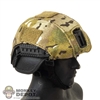 Helmet: Easy Simple Mens Lshz 1+ V.2 High Cut w/Rails and Cover (Camo)