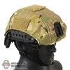 Helmet: Easy Simple Mens Lshz 1+ V.2 High Cut w/Rails and Cover (Camo)