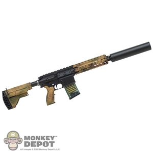 Rifle: Easy Simple MR308 7.62 Assault Rifle w/Suppressor