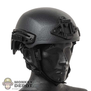 Helmet: Easy Simple Mens Black Exfil Helmet