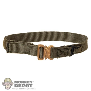 Belt: Easy & Simple Mens OD Green Cobra Riggers Belt